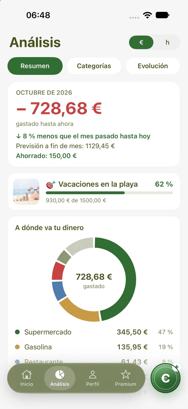 Análisis: a dónde va tu dinero