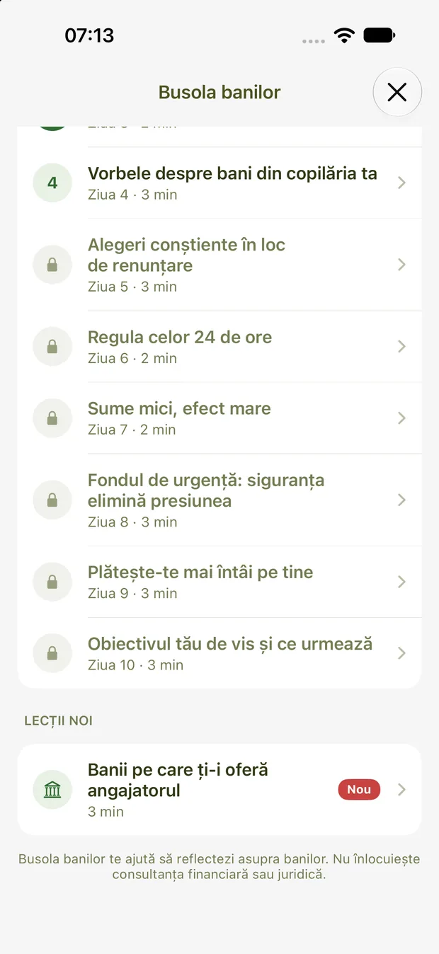 Lecțiile din Busola banilor, printre ele calculul contribuției angajatorului