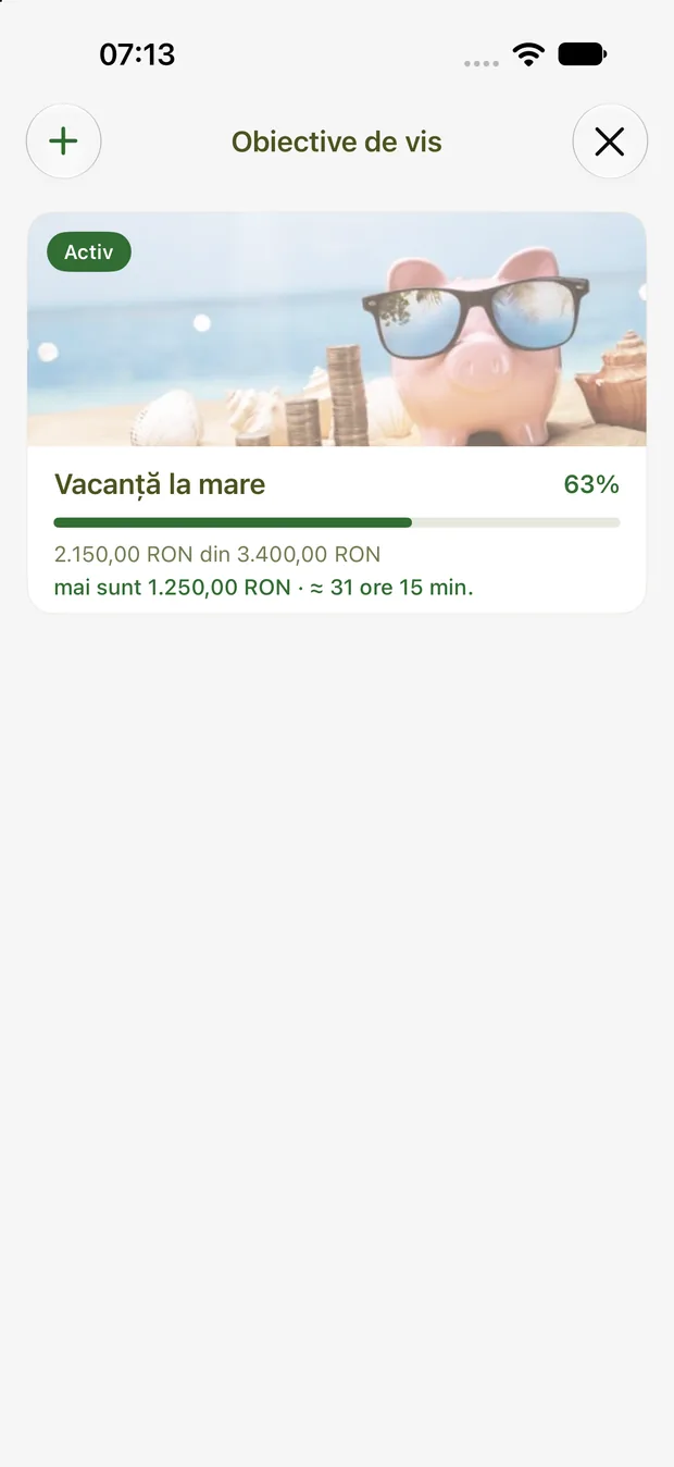 Obiectiv de vis cu progres